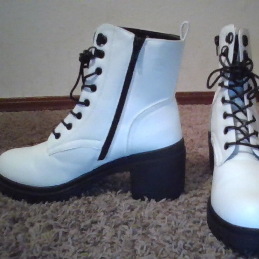 White boots